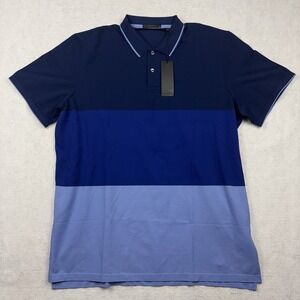 Greyson Polo Shirt Men's XL Blue Taconic Performance Golf Flex Short Sleeve NWT